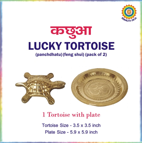 Lucky tortoise (Brass)